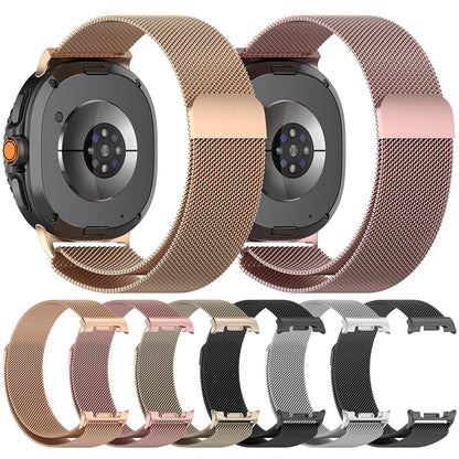 Bracelet Techsuit W009 pour Samsung Galaxy Watch 8 Classic / Watch8 44mm / Watch 8 40mm, Rose