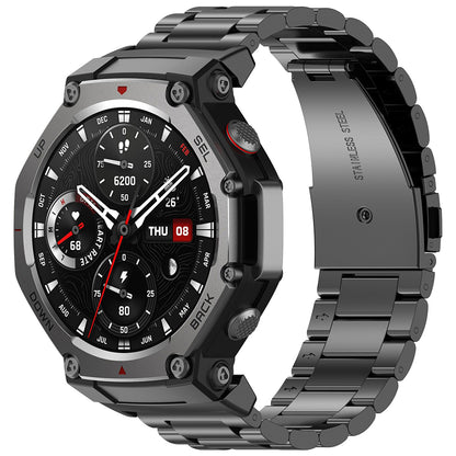 Cinturino Techsuit W010 per Amazfit T-Rex 3, Nero
