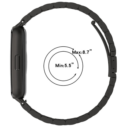 Cinturino Techsuit W010 per Huawei Band 11 / 11 Pro, Argento