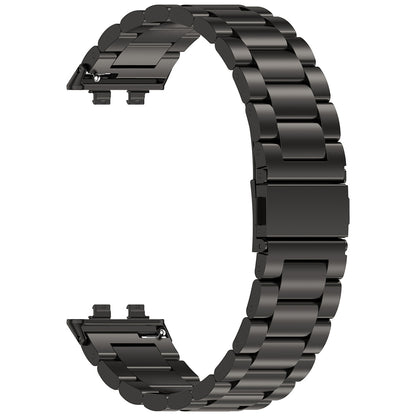 Techsuit W010 Armband für Huawei Band 11 / 11 Pro, Schwarz