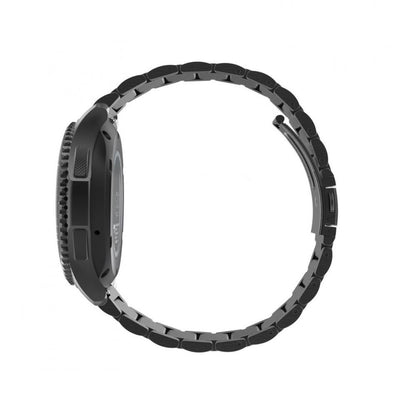 Cinturino Techsuit W010 per Samsung Galaxy Watch / Huawei Watch Series, 20mm, Nero
