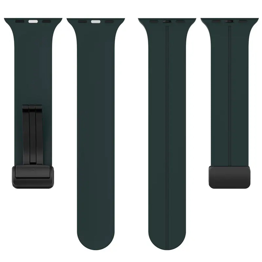 Bracelet Techsuit W011 pour Apple Watch 42mm / 41mm / 40mm / 38mm Series, Vert