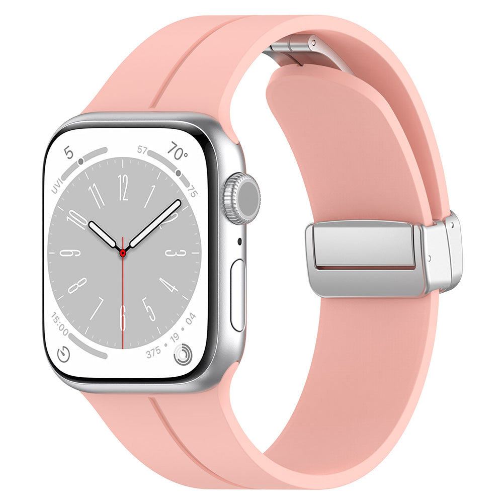 Techsuit W011 Armband für Apple Watch 49mm / 46mm / 45mm / 44mm / 42mm Serie, Rosa