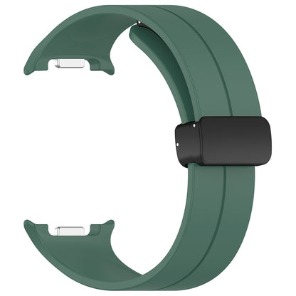 Bracelet Techsuit W011 pour Samsung Galaxy Watch 8 Classic / Watch8 44mm / Watch 8 40mm, Vert Foncé