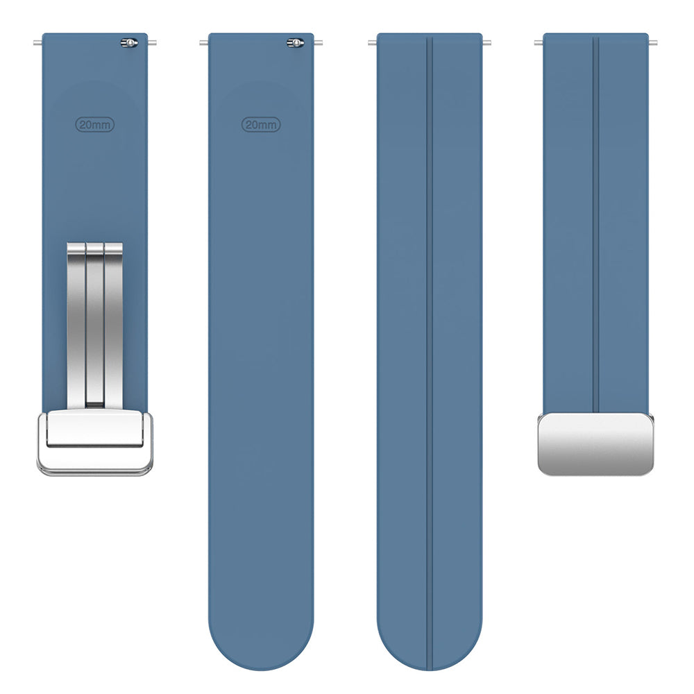 Cinturino Techsuit W011 per Samsung Galaxy Watch / Huawei Watch Series, 20mm, Blu