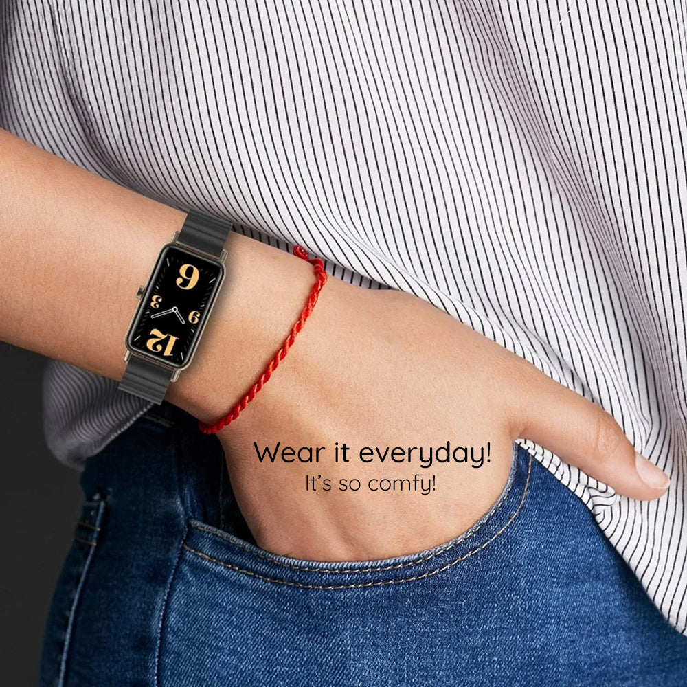 Cinturino Techsuit W012 per Garmin Watch Fenix Series, 26mm, Argento