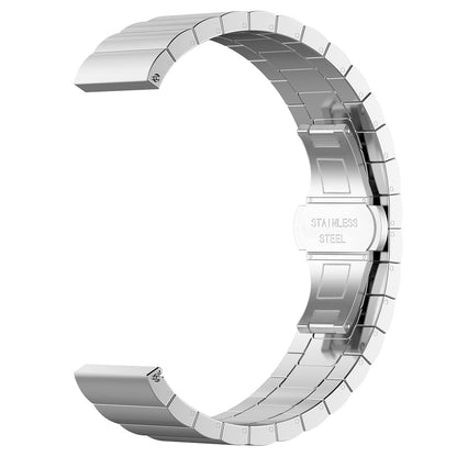 Cinturino Techsuit W012 per Huawei Watch / Xiaomi Watch Series, 22mm, Argento