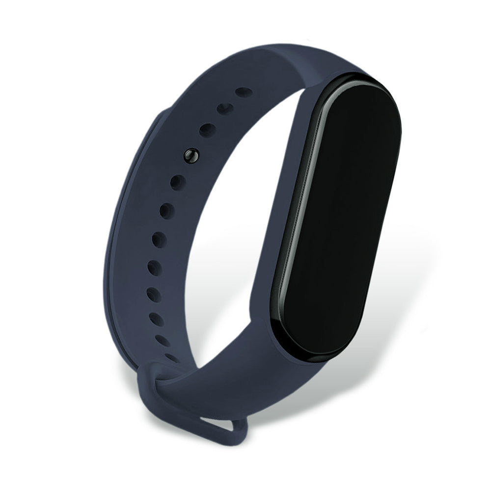 Cinturino Techsuit W013 per Xiaomi Band / Amazfit Band Series, Blu Scuro