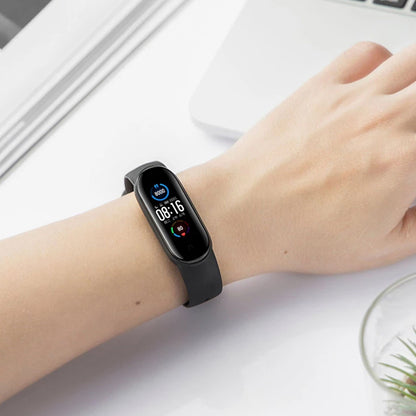 Cinturino Techsuit W013 per Xiaomi Band / Amazfit Band Series, Blu Scuro