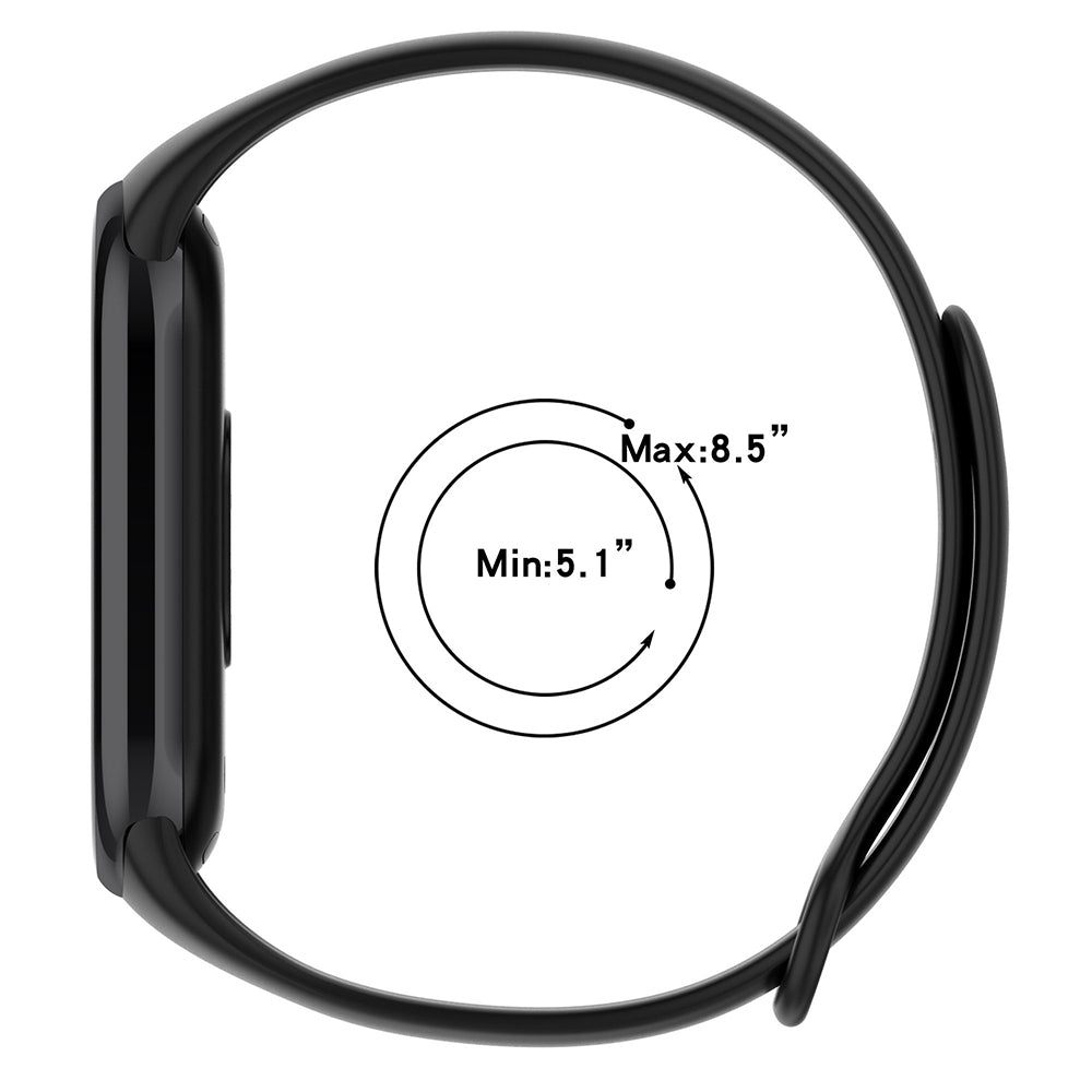 Techsuit W014 Armband für Xiaomi Smart Band 10 / 9 / 8, Hellblau