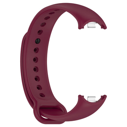 Cinturino Techsuit W014 per Xiaomi Smart Band 9 / 8, Rosso Scuro