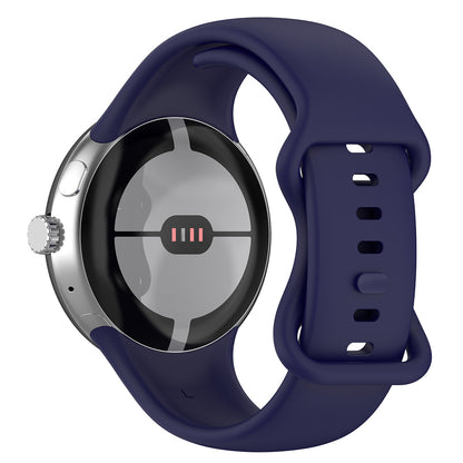Techsuit W031 Armband für Google Pixel Watch 3 41mm / Watch 2 / Watch, Marineblau
