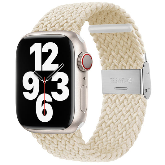Bracelet Techsuit W032 pour Apple Watch 49mm / 46mm / 45mm / 44mm / 42mm Series, Beige