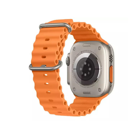 Cinturino Techsuit W038 per Apple Watch 49mm / 46mm / 45mm / 44mm / 42mm Series, Arancione