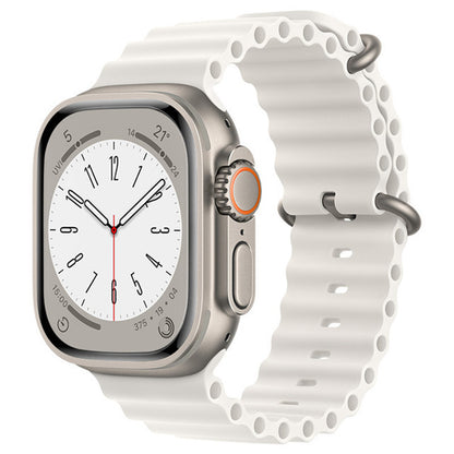 Cinturino Techsuit W038 per Apple Watch 42mm / 41mm / 40mm / 38mm Series, Bianco