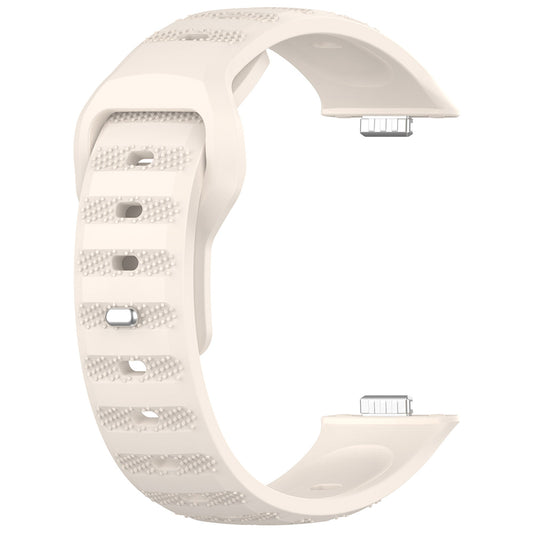 Bracelet Techsuit W050 pour Huawei Watch Fit 4 Pro / Watch Fit 4 / Watch Fit 3, Beige