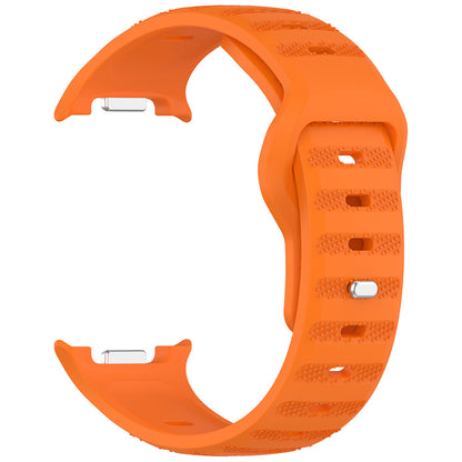 Techsuit W050 Armband für Samsung Galaxy Watch 8 Classic / Watch8 44mm / Watch 8 40mm, Orange