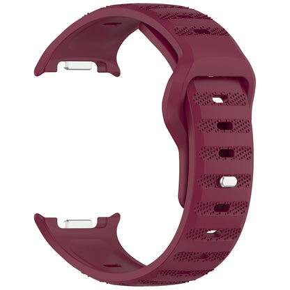 Cinturino Techsuit W050 per Samsung Galaxy Watch 8 Classic / Watch8 44mm / Watch 8 40mm, Bordeaux
