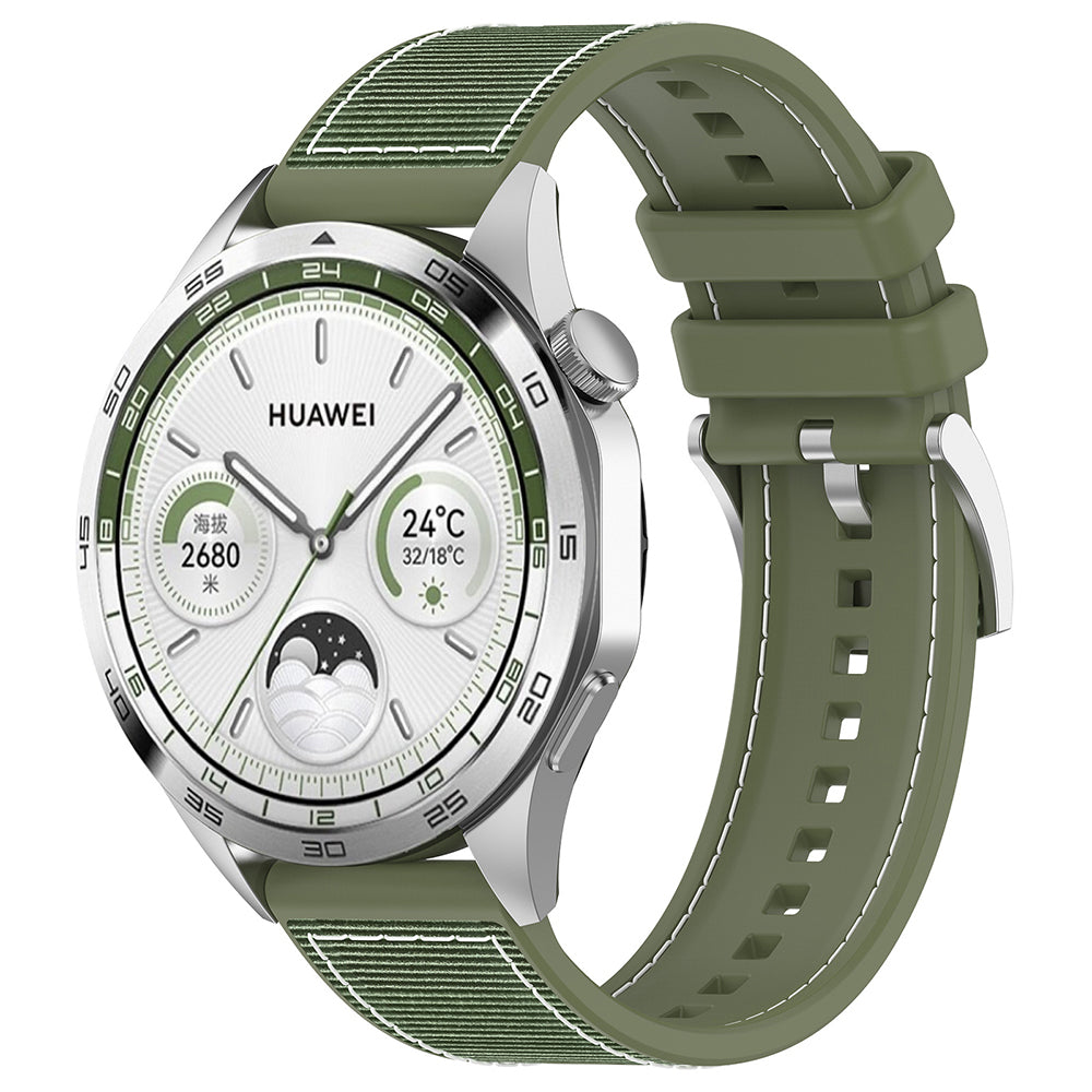 Techsuit W051 Armband für Huawei Watch / Xiaomi Watch Series, 22mm, Grün