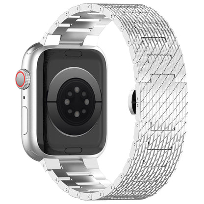 Cinturino Techsuit W052 per Apple Watch 49mm / 46mm / 45mm / 44mm / 42mm Series, Argento