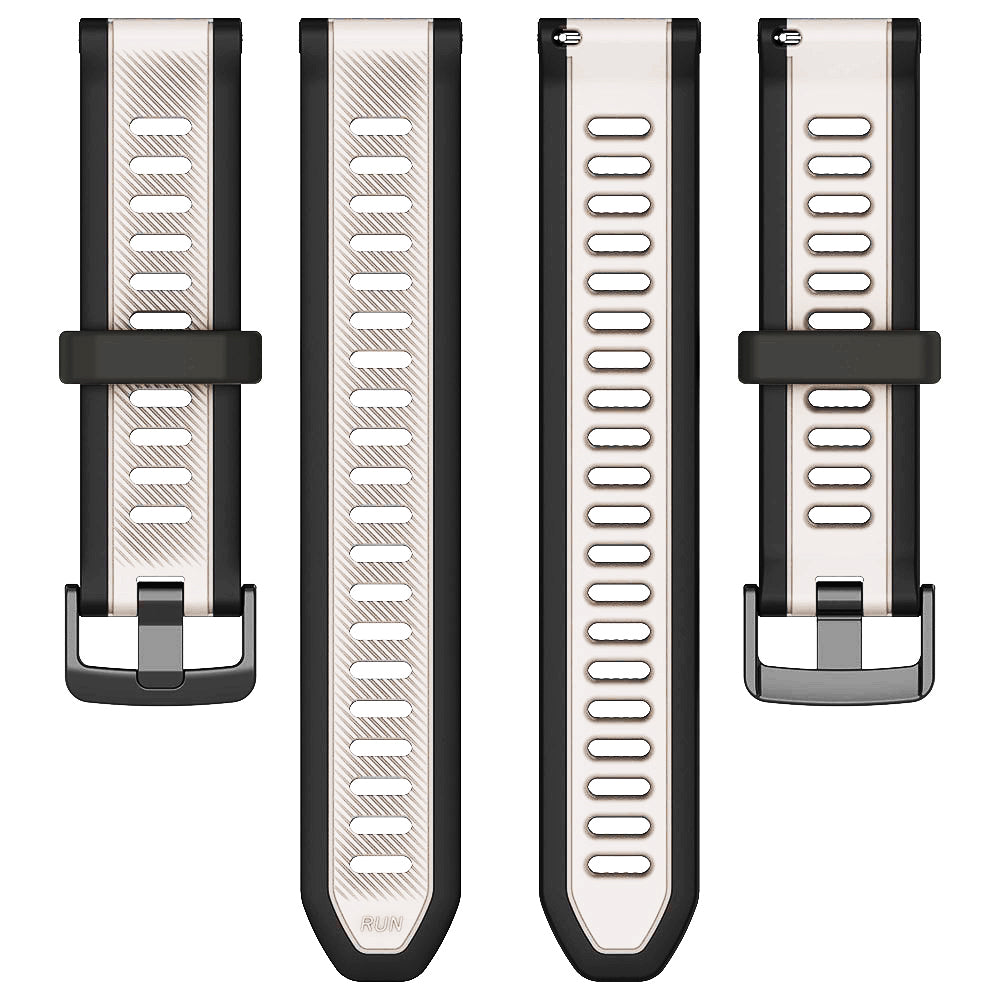 Cinturino Techsuit W053 per Huawei Watch / Garmin Watch Series, 18mm, Beige