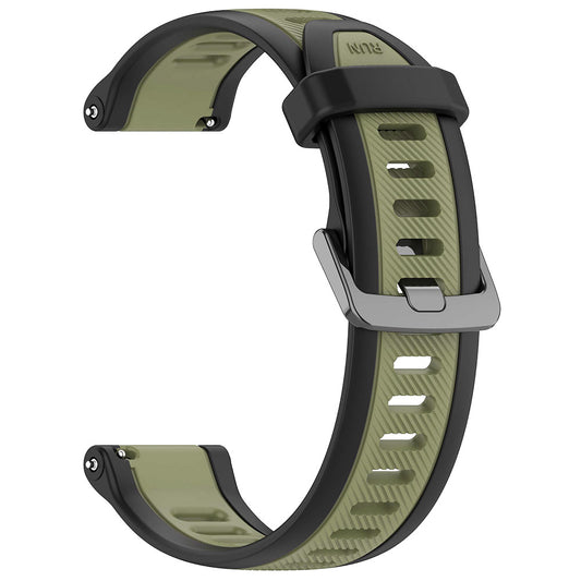Techsuit W053 Armband für Huawei Watch / Garmin Watch Series, 18mm, Khaki
