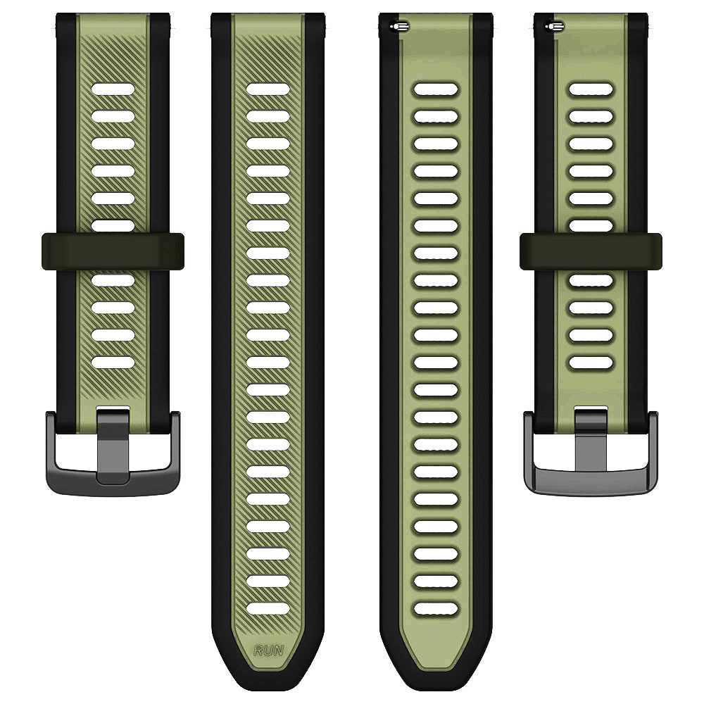 Bracelet Techsuit W053 pour Huawei Watch / Xiaomi Watch Series, 22mm, Kaki