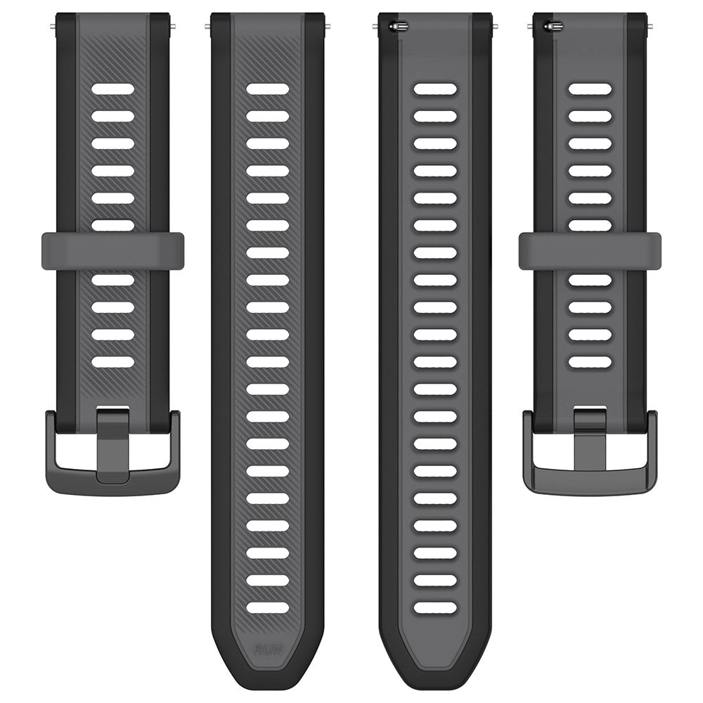 Bracelet Techsuit W053 pour Samsung Galaxy Watch / Huawei Watch Series, 20mm, Bleu Foncé