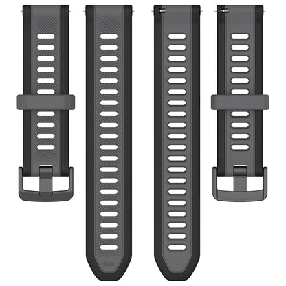 Bracelet Techsuit W053 pour Samsung Galaxy Watch / Huawei Watch Series, 20mm, Bleu Foncé