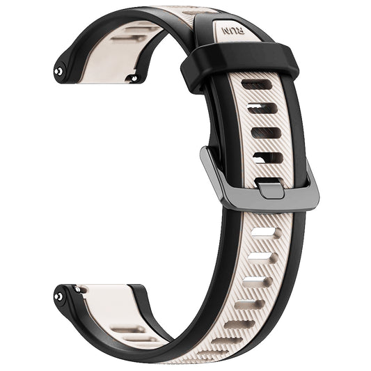 Cinturino Techsuit W053 per Samsung Galaxy Watch / Huawei Watch Series, 20mm, Beige