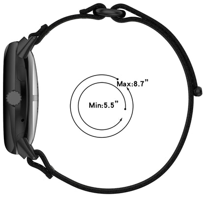 Techsuit W054 Armband für Google Pixel Watch 4 45mm, Schwarz