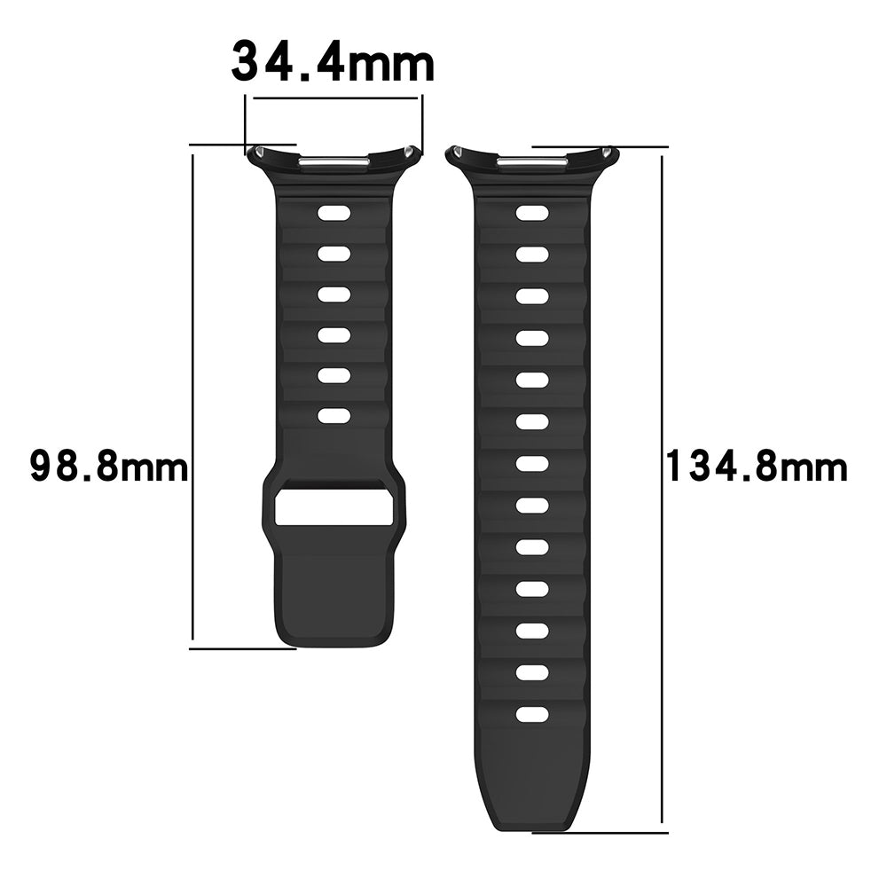 Bracelet Techsuit W055 pour Samsung Galaxy Watch Ultra, Orange