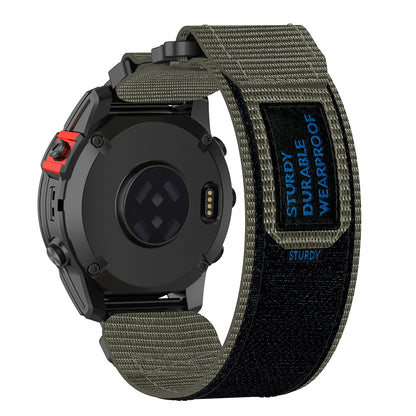 Bracelet Techsuit W057 pour Garmin Watch Fenix Series, 26mm, Gris