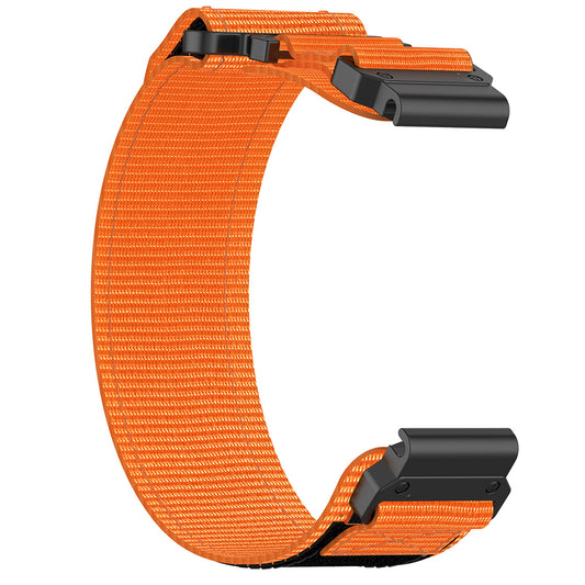 Techsuit W057 Armband für Garmin Watch Fenix Serie, 26mm, Orange