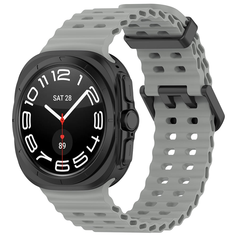 Techsuit W062 Armband für Samsung Galaxy Watch Ultra, Grau