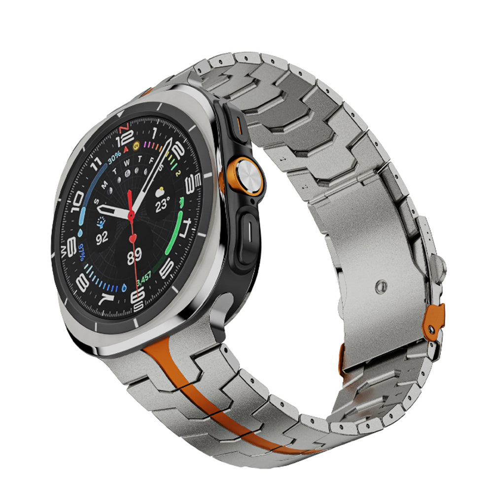 Cinturino Techsuit W063 per Samsung Galaxy Watch Ultra, Arancione