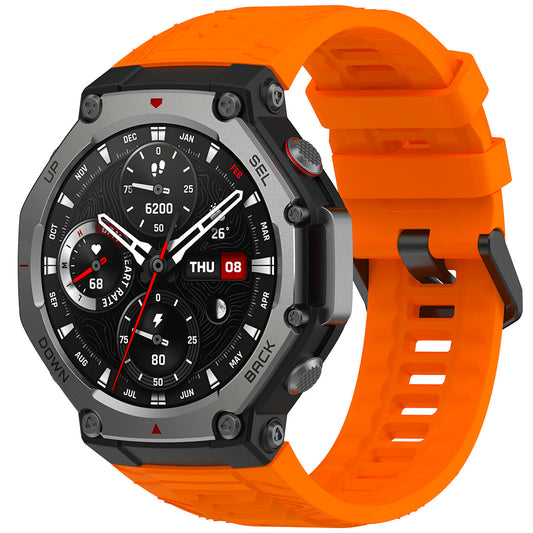Cinturino Techsuit W067 per Amazfit T-Rex 3, Arancione