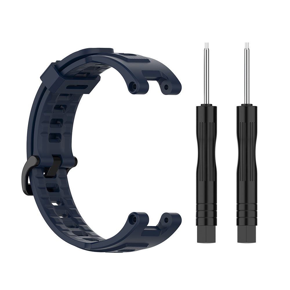 Cinturino Techsuit W067 per Amazfit T-Rex Pro / T-Rex, Blu Navy