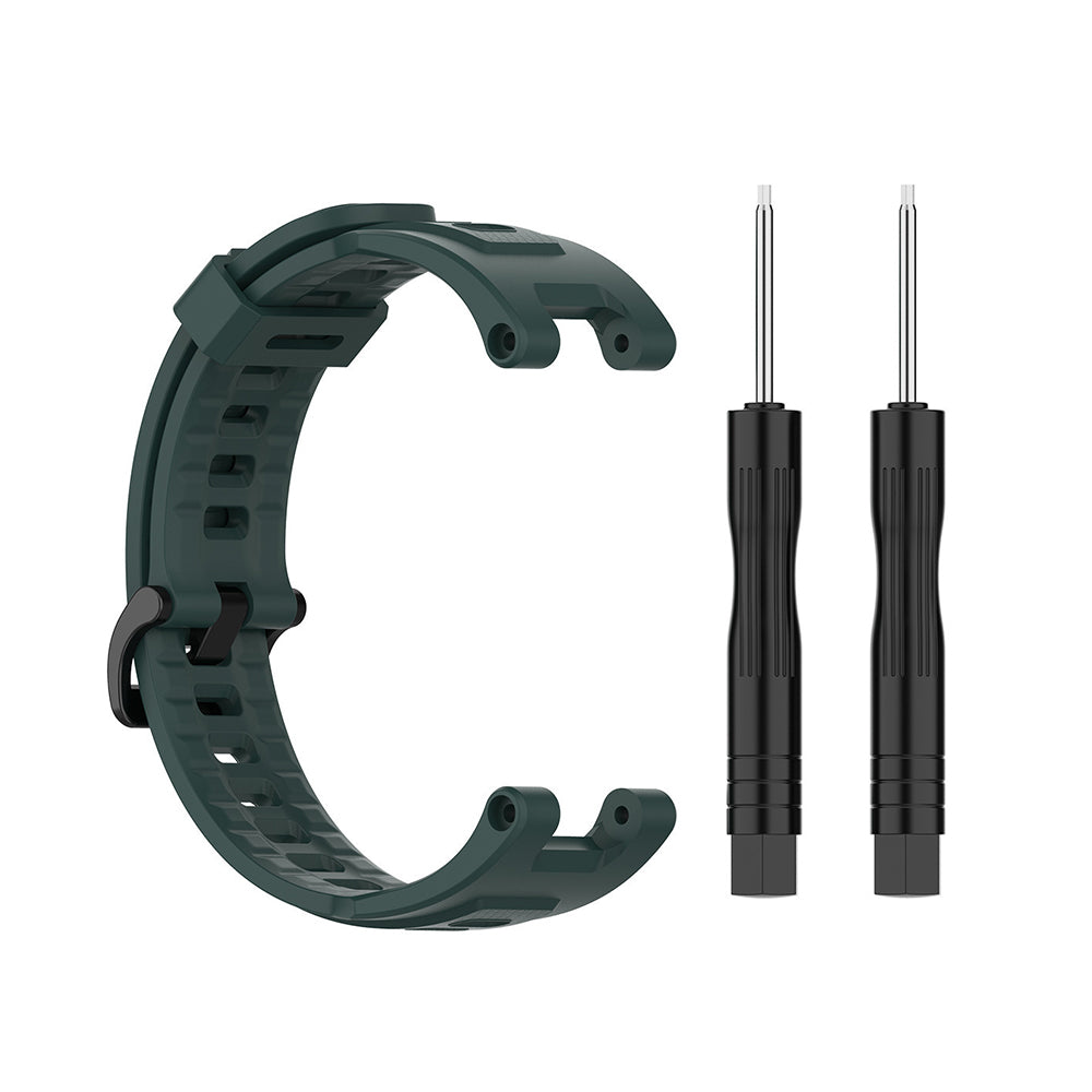 Techsuit W067 Armband für Amazfit T-Rex Pro / T-Rex, Dunkelgrün