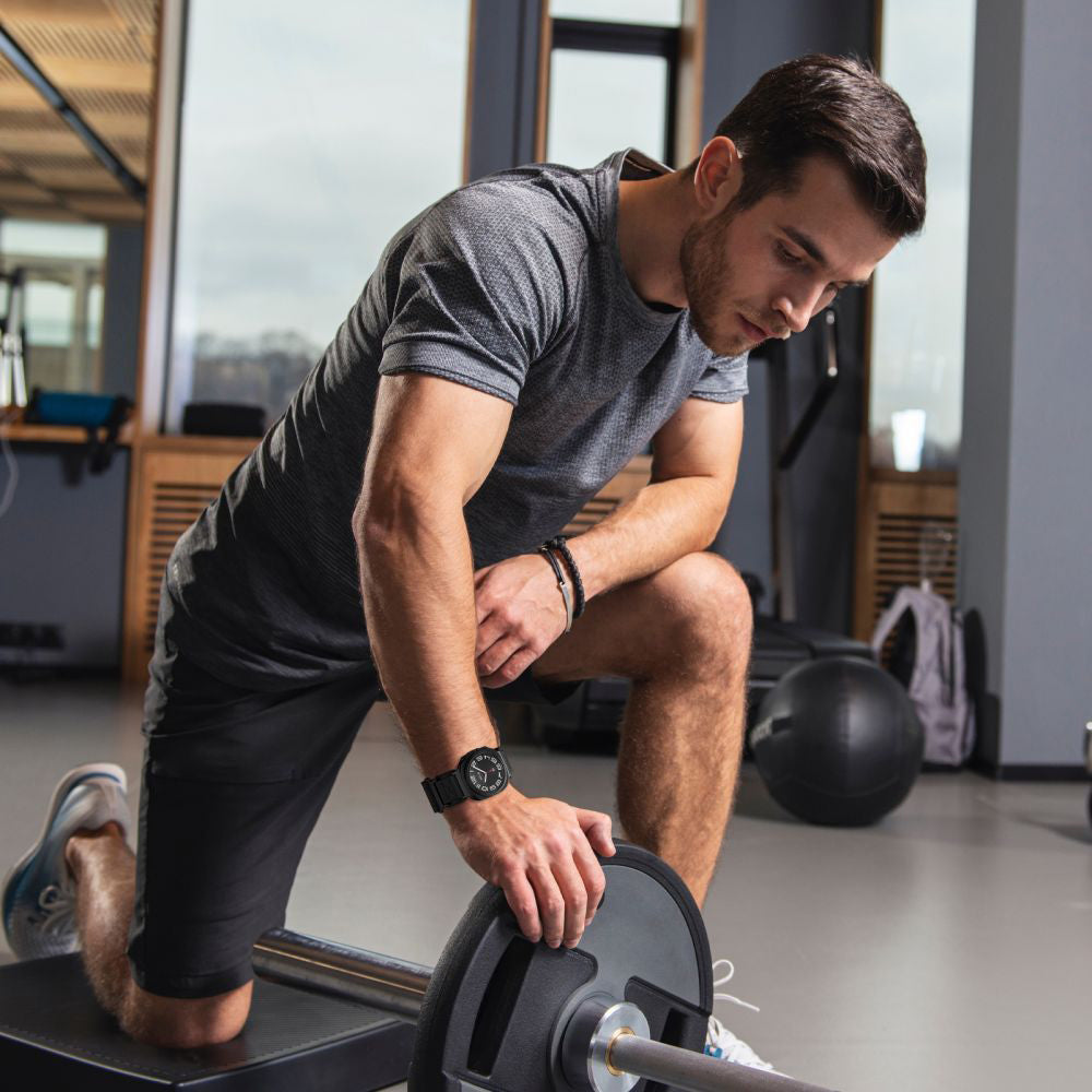 Bracelet Techsuit W068 pour Samsung Galaxy Watch Ultra, Orange Noir