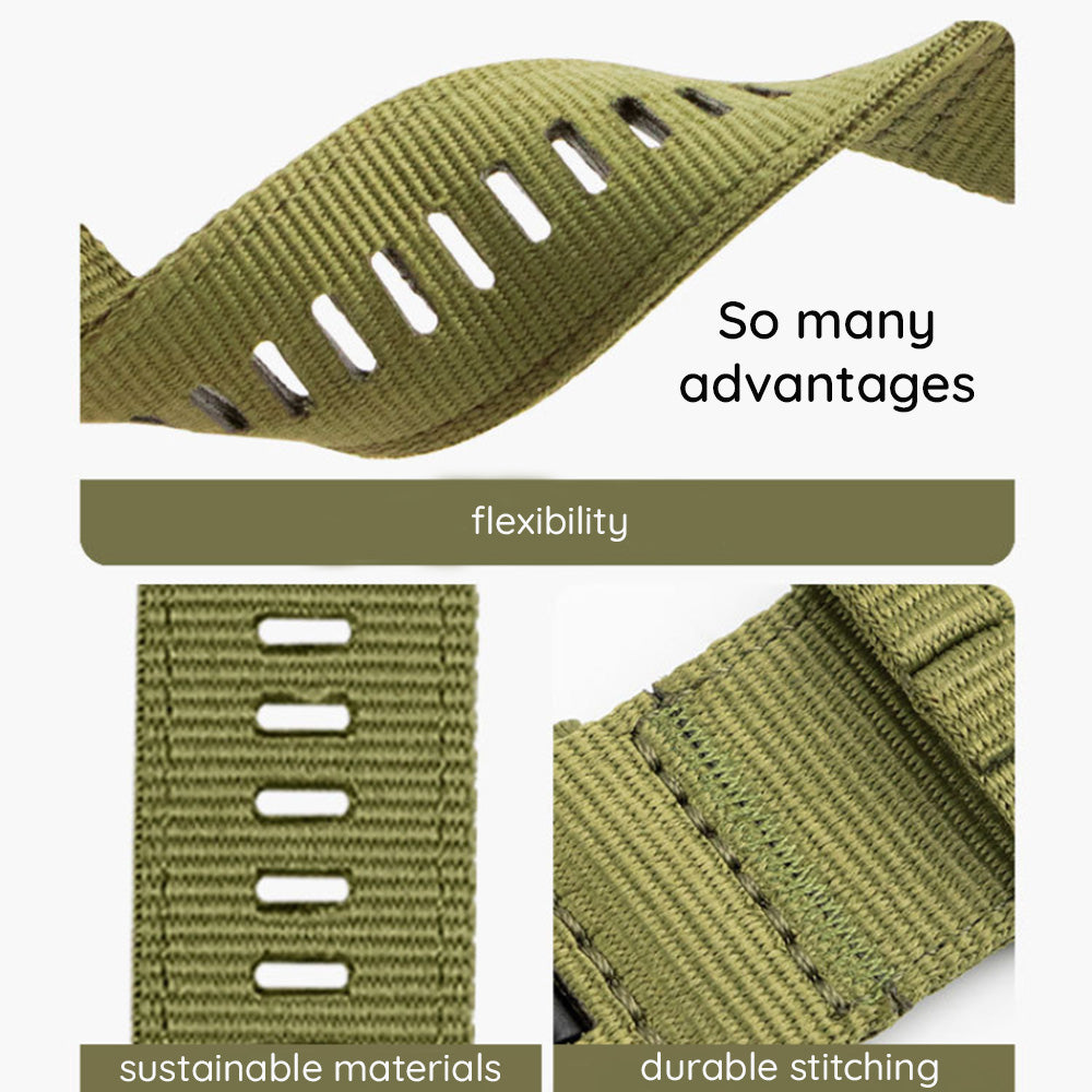 Bracelet Techsuit W070 pour Garmin Watch Fenix / Forerunner / Approach Series, 22mm, Orange