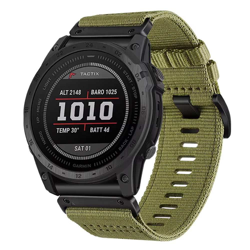 Cinturino Techsuit W070 per Garmin Watch Fenix Series, 26mm, Verde