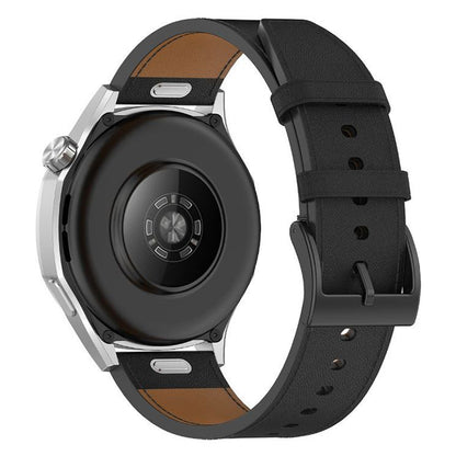 Techsuit W073 Armband für Samsung Galaxy Watch / Huawei Watch Series, 22mm, Schwarz
