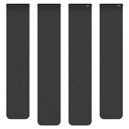 Cinturino Techsuit W074 per Samsung Galaxy Watch Series, 20mm, Nero