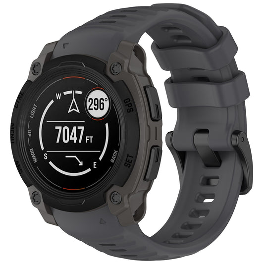 Cinturino Techsuit W076 per Garmin Instinct E 40mm, Grigio