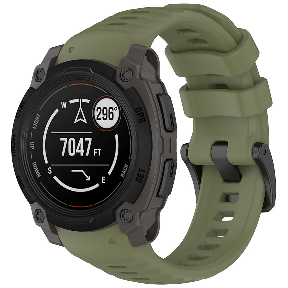 Cinturino Techsuit W076 per Garmin Instinct E 40mm, Verde