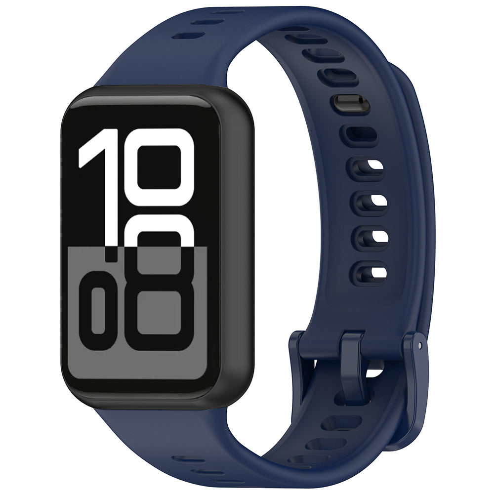 Bracelet Techsuit W081 pour Honor Band 11 / 11 Pro, bleu marine