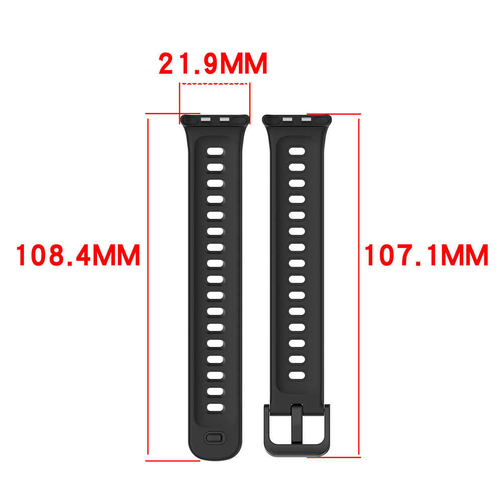 Bracelet Techsuit W081 pour Honor Band 11 / 11 Pro, gris beige