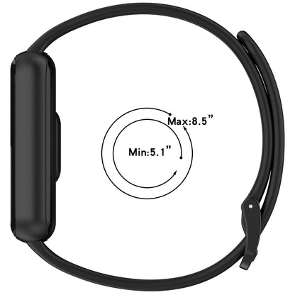 Bracelet Techsuit W081 pour Honor Band 11 / 11 Pro, noir
