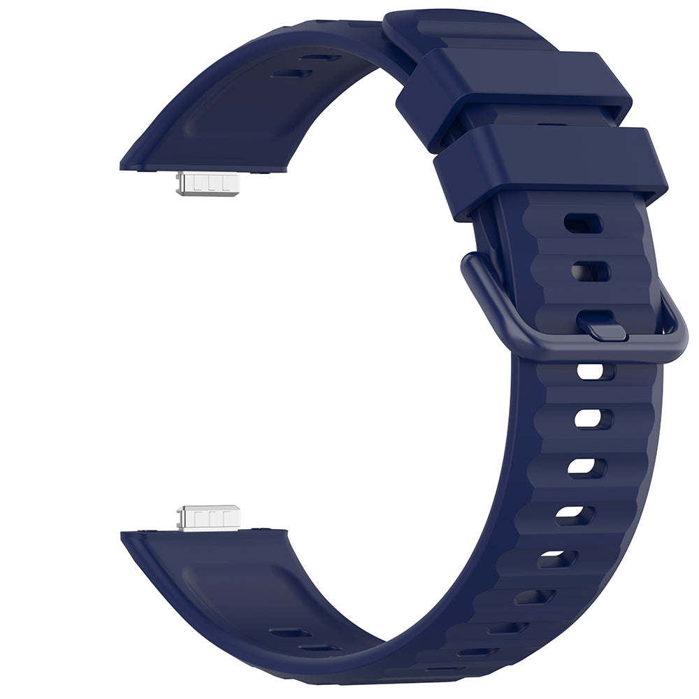 Bracelet Techsuit W082 pour Huawei Watch Fit 5 Pro, Bleu marine